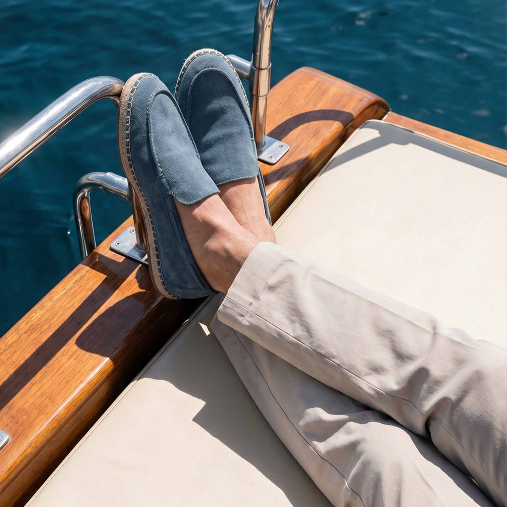 Belgrave Espadrille - Coastal blue