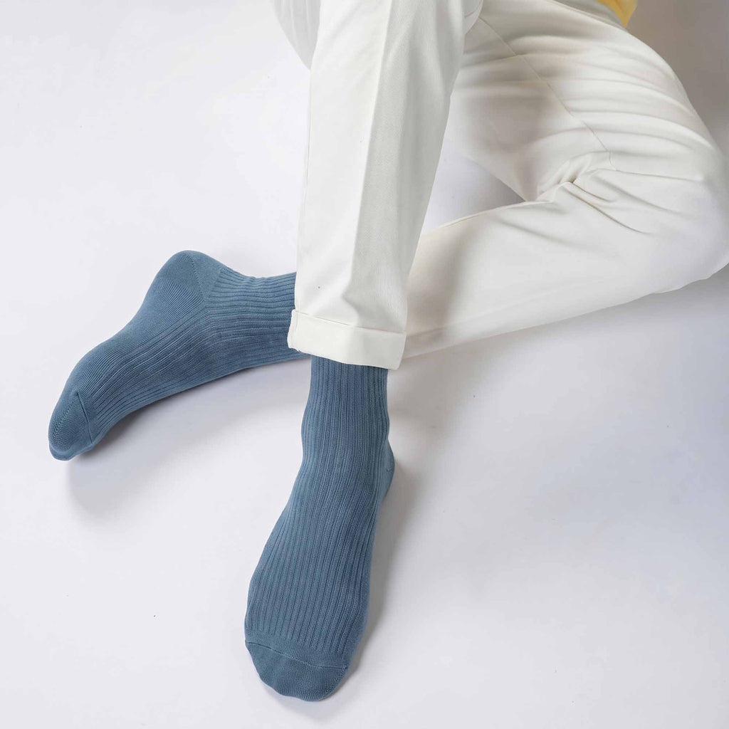 Essential Lycra Socks - Blue