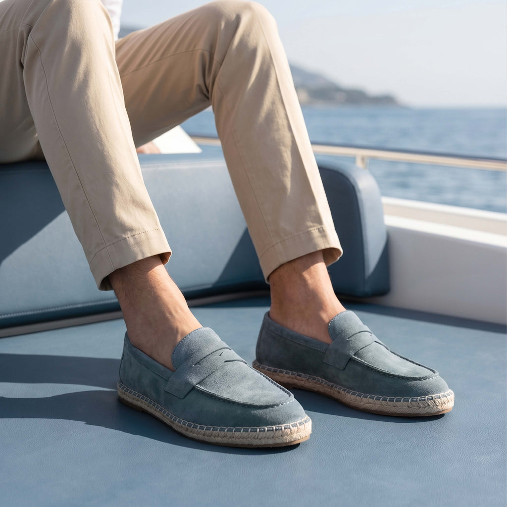 Beckett Espadrille - Coastal blue
