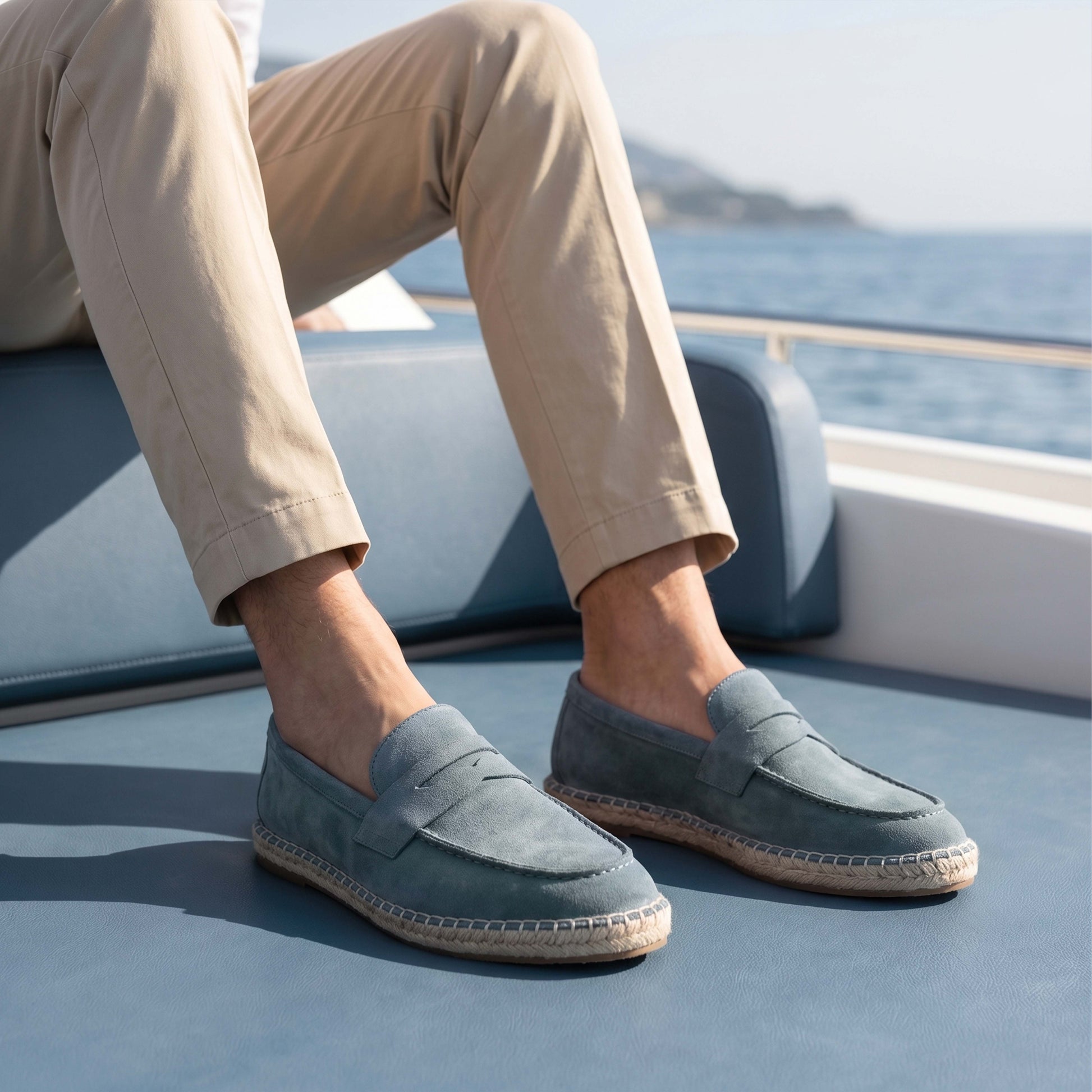 Beckett Espadrille - Coastal blue