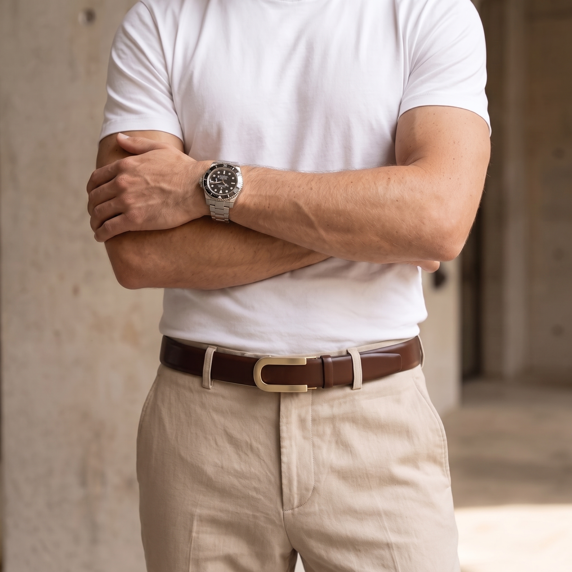Monarch Auto-Lock Belt - Brown