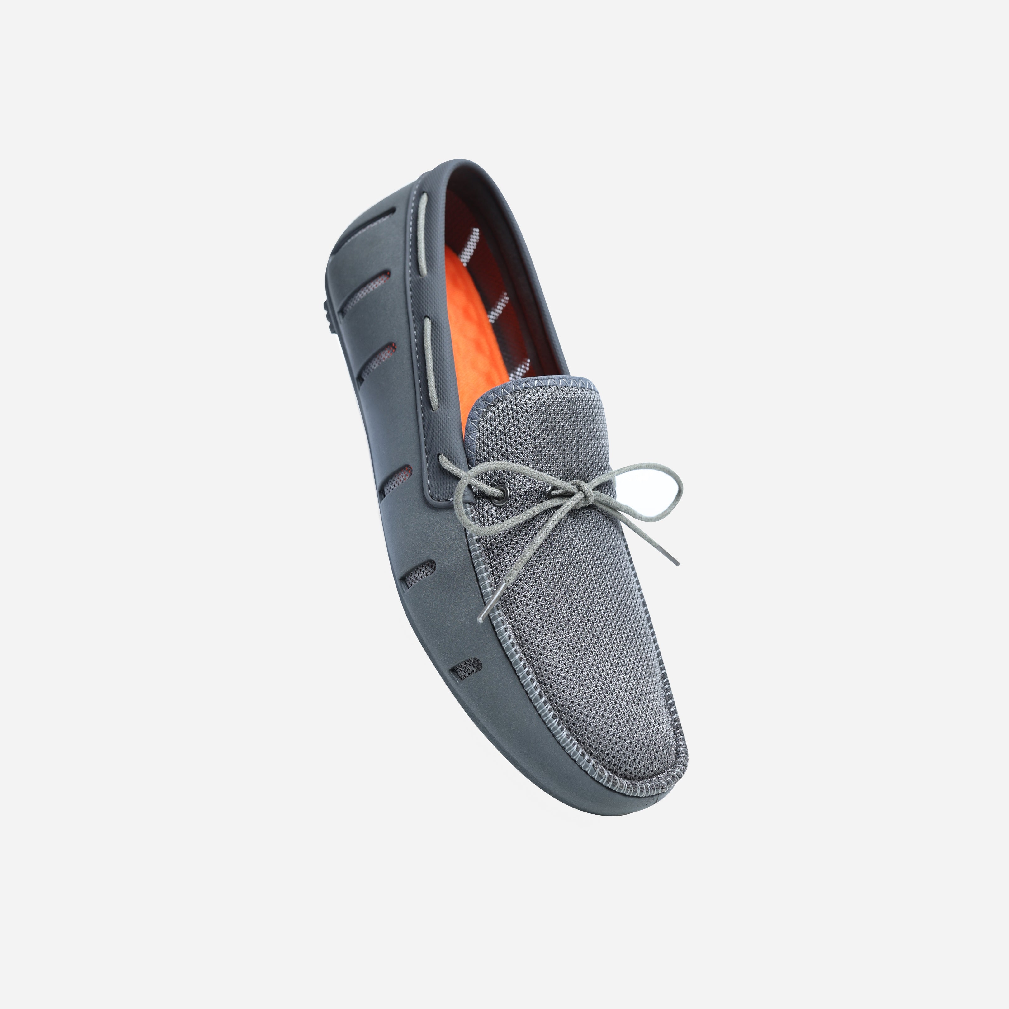 POLARIS KNOT grey loafers for men – breathable, lightweight loafer shoes perfect for casual and formal wear in Pakistan