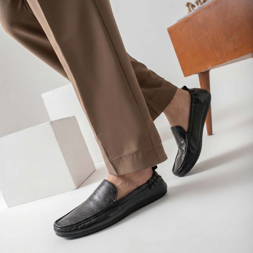 Stratford Driving Loafers - Slate Grey