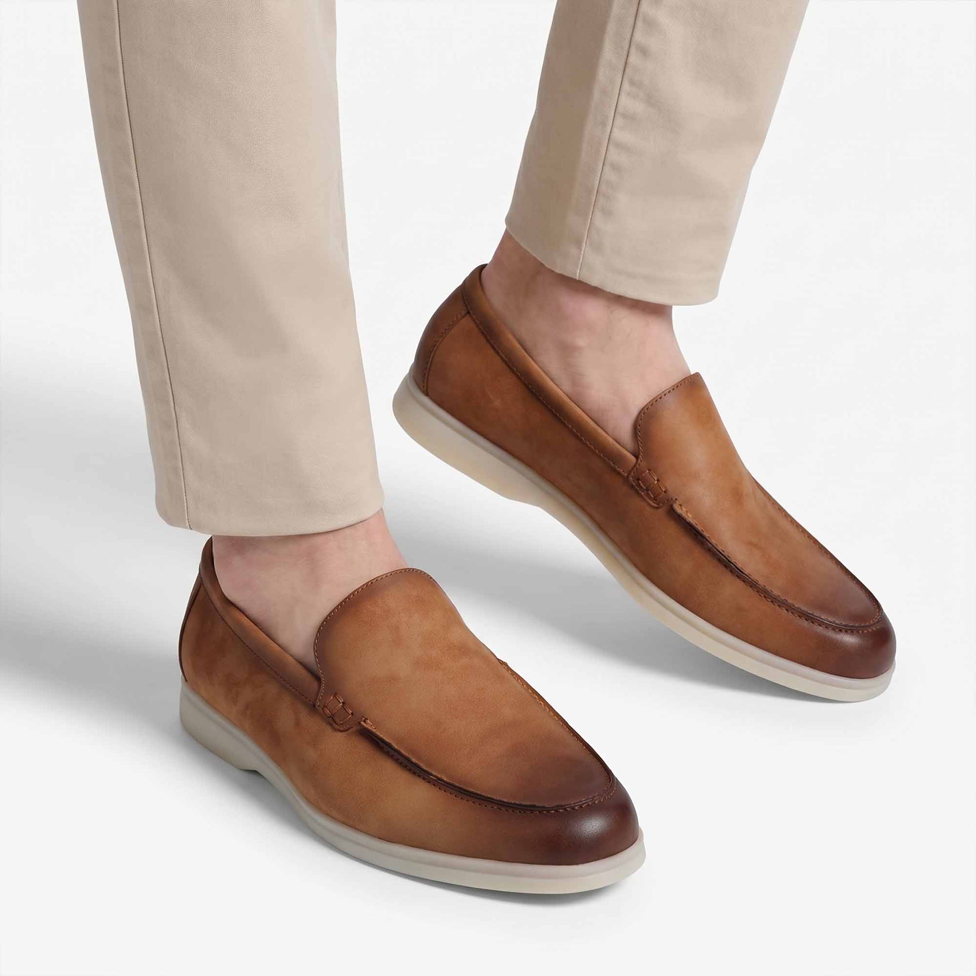 The Winslow Loafers - Amber Brown