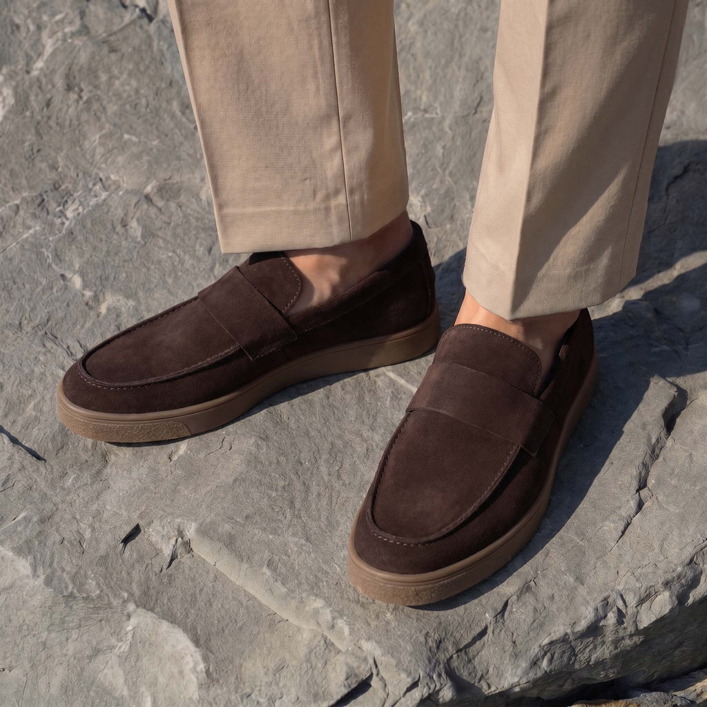 Winston Penny Loafers - Coffee
