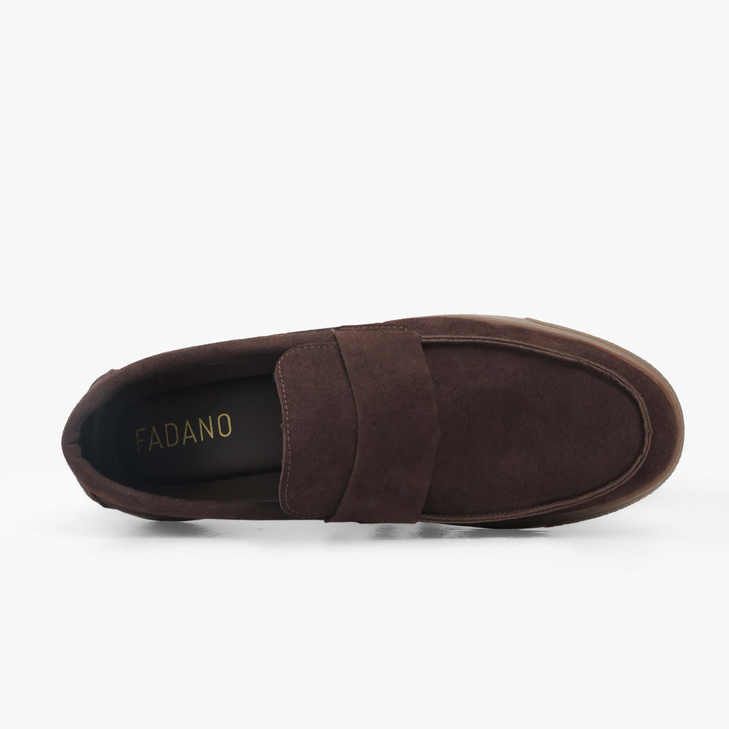 Winston Penny Loafers - Coffee